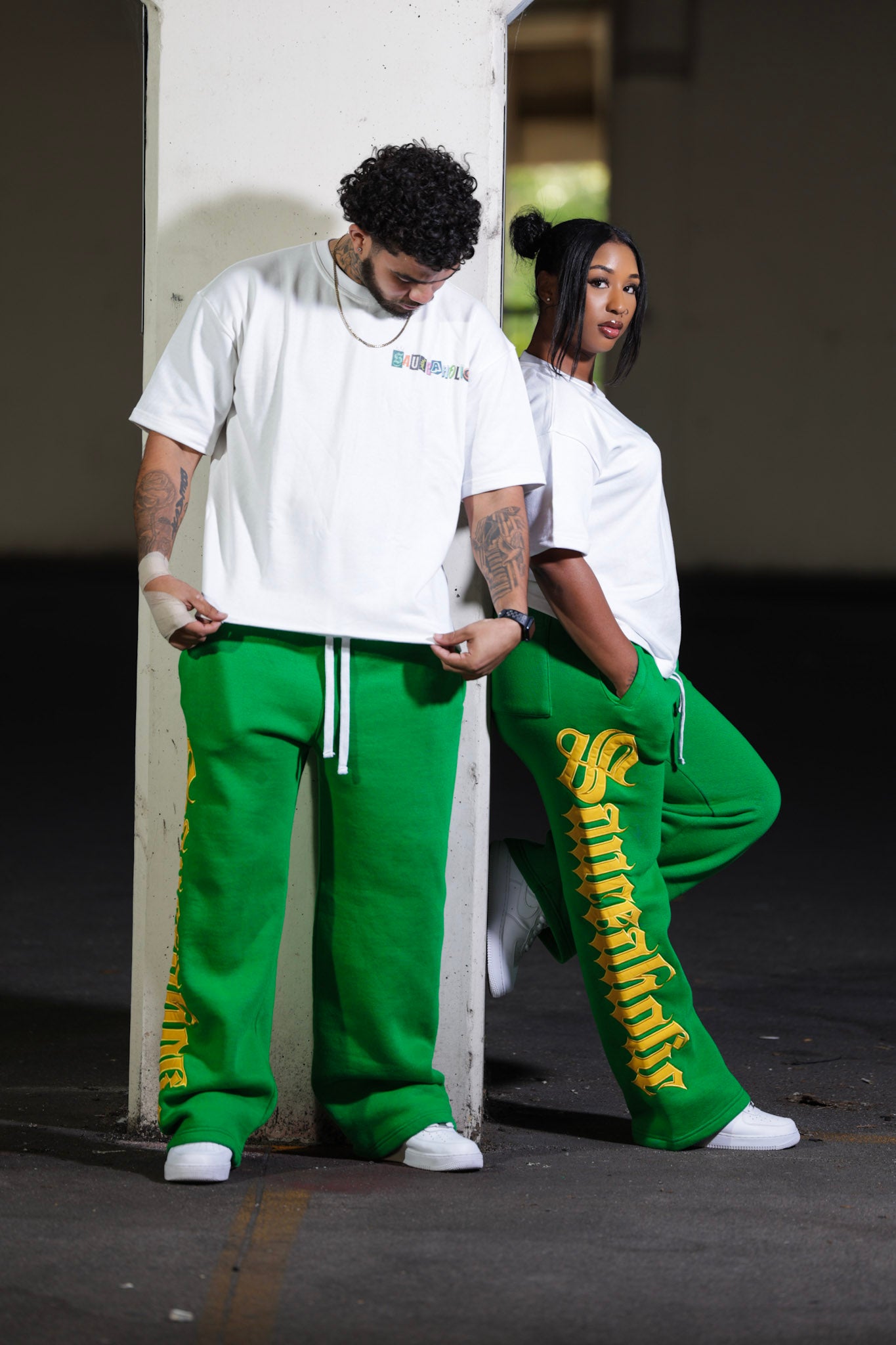 Cozy sweats green