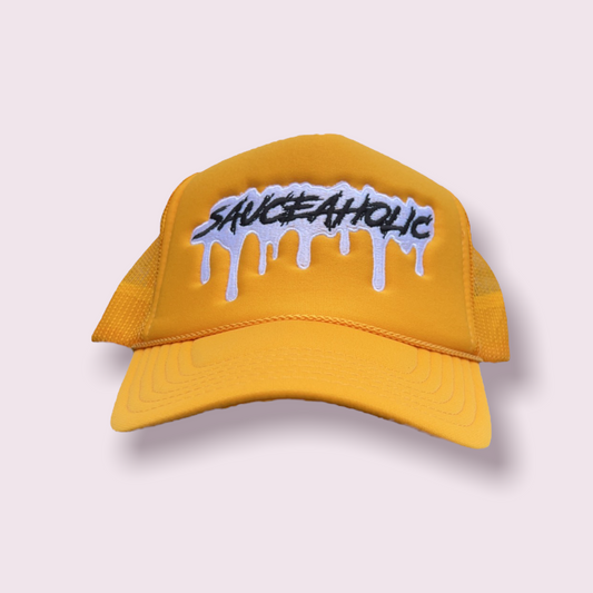 Sauceaholic Trucker Hat yellow - Sauceaholic