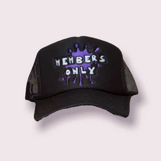 Members Only Trucker Hat - Sauceaholic