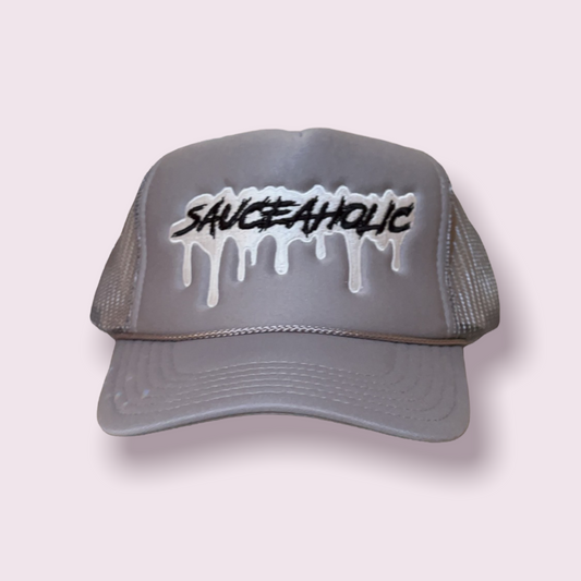 Sauceaholic Trucker Hat grey - Sauceaholic