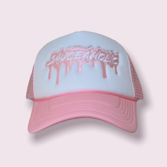 Sauceaholic Trucker Hat pink - Sauceaholic